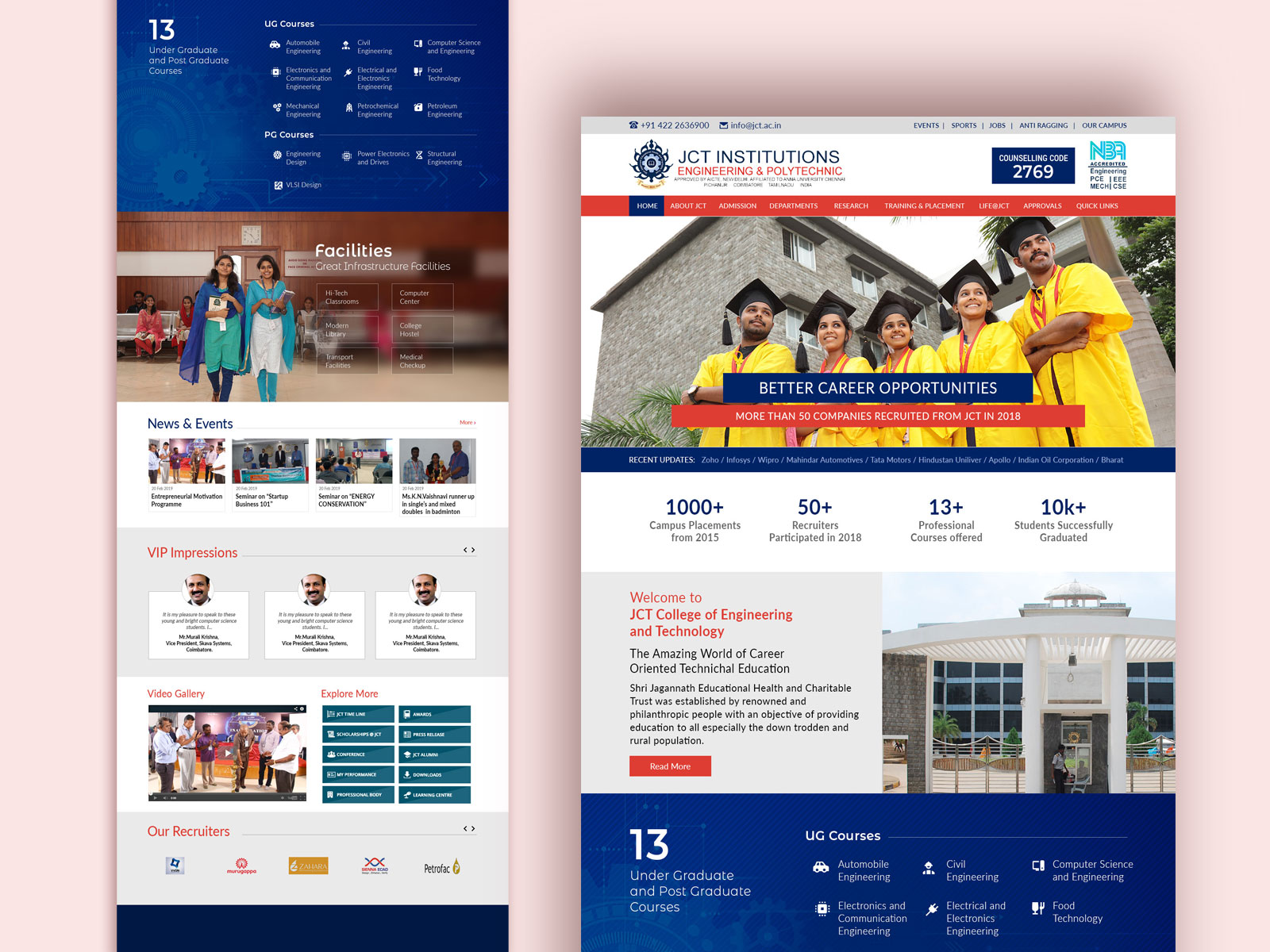 College website