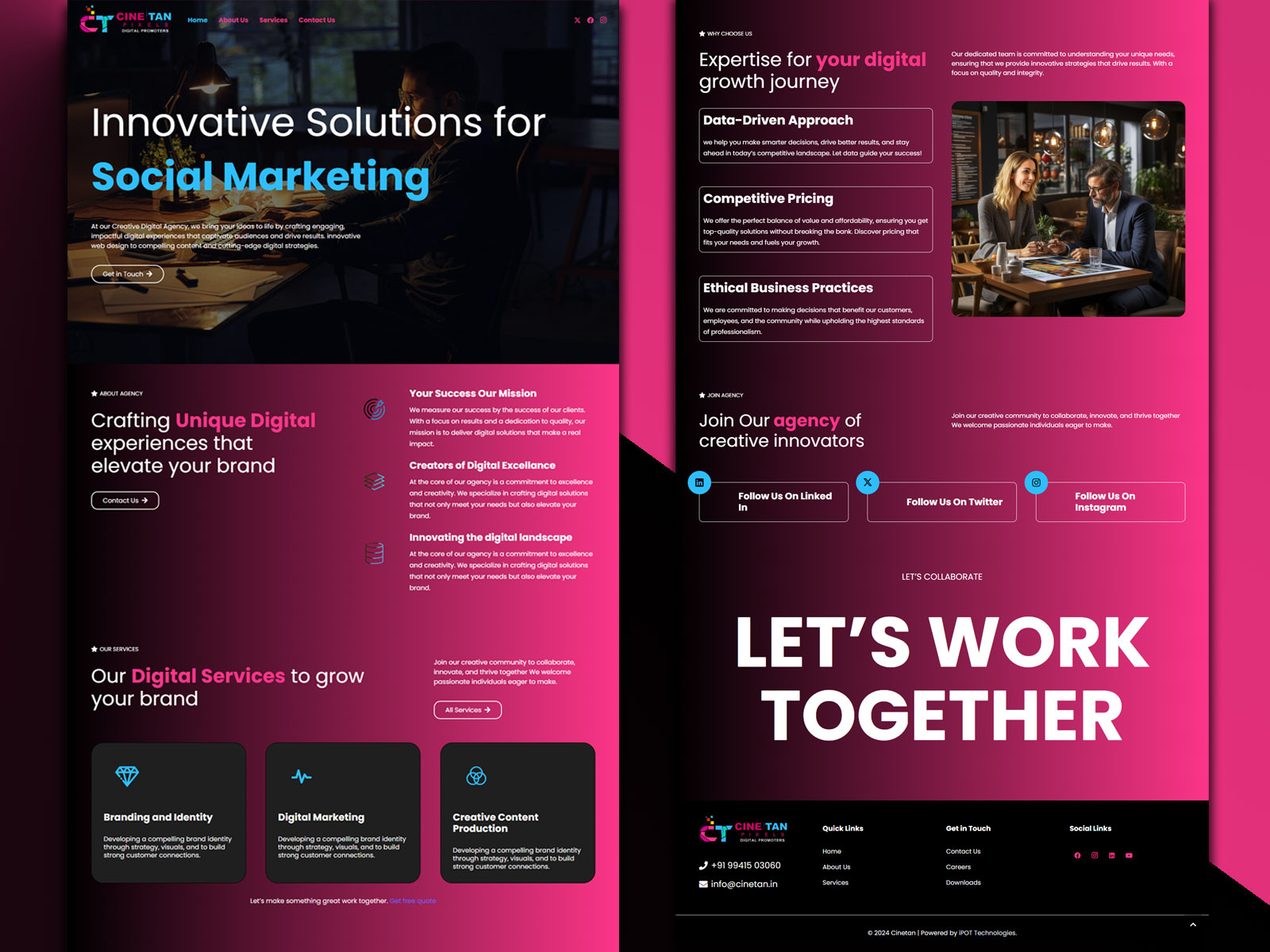 Digital Agency Company Website