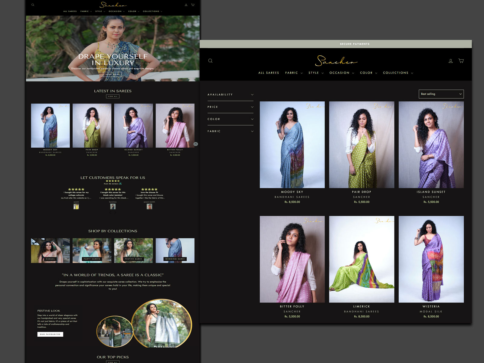 E – Commerce website – Fashion Store